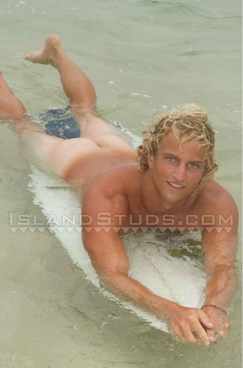 island studs  Surfer boy Dusty 