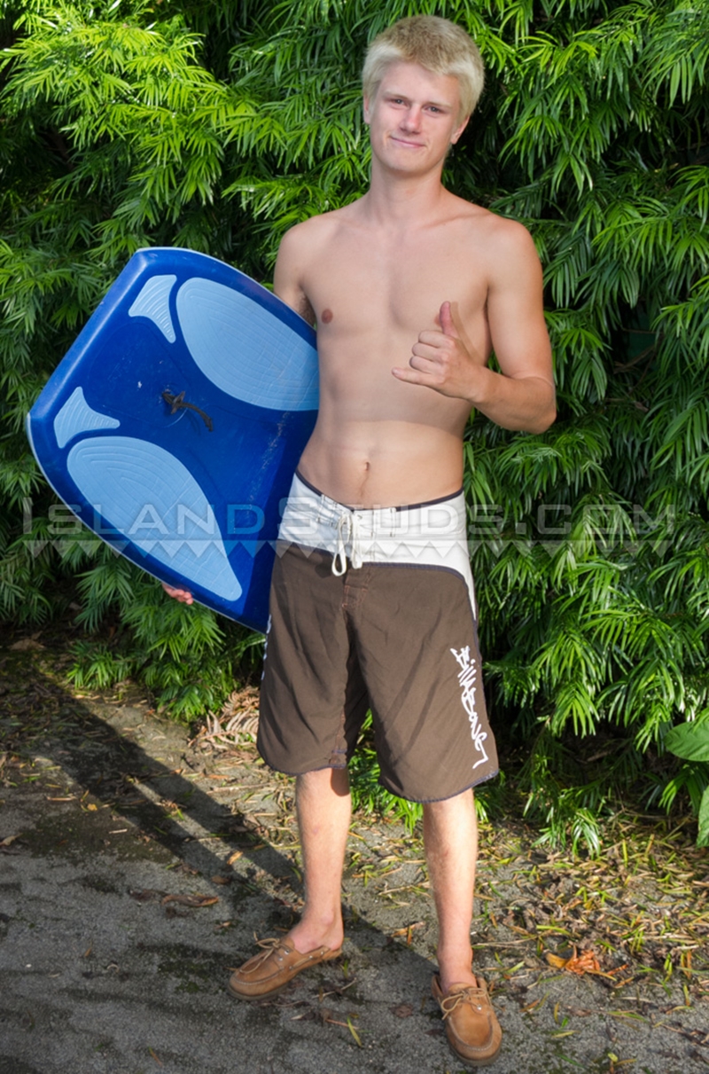island studs  Surfer Finn 