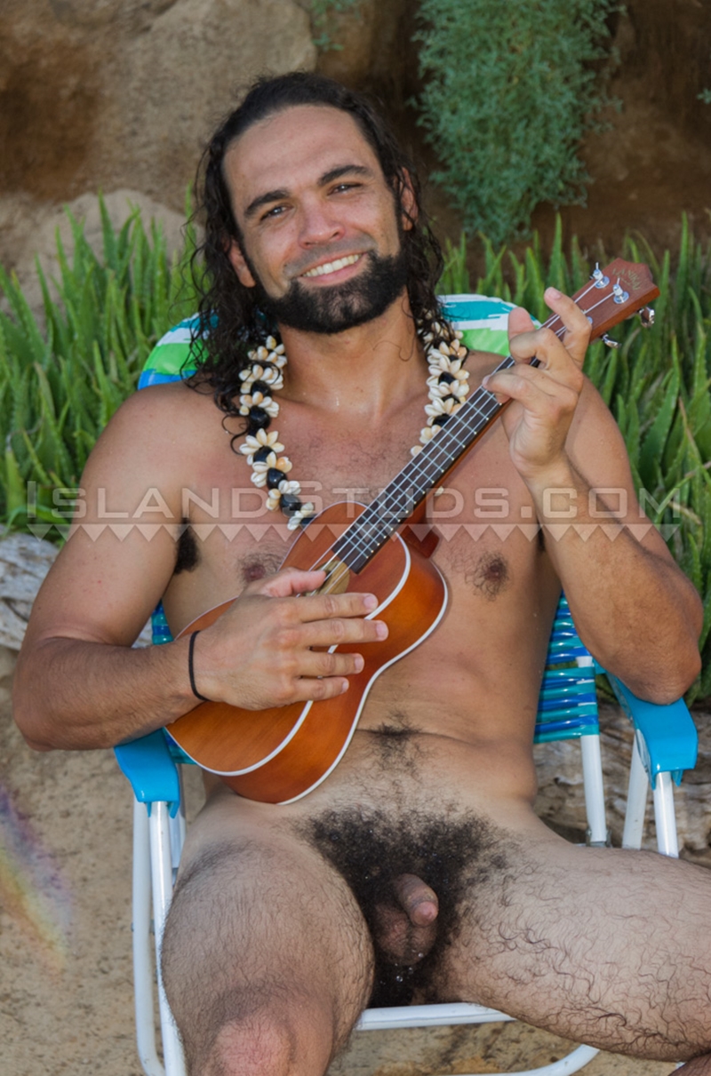 Gay Hawaiian Porn - Hung brown furry nudist Hawaiian surfer Kana | Naked Gay ...