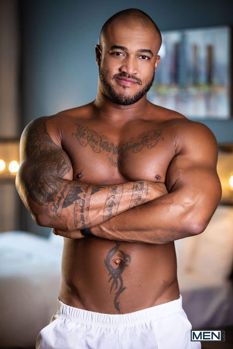 long black muscle gay porn