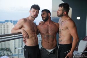 Sexy young muscle pup Drew Dixon double fucked Draven Navarro Johnny Hill huge raw dicks 0 gay porn pics 1 300x200 - Ripped young muscle stud Reno Gold bakes up a huge cum load in time for the holidays