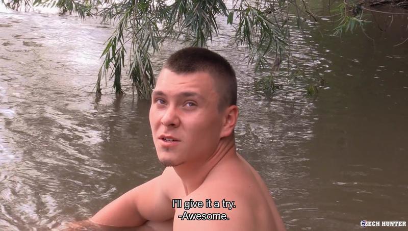 Beefy straight dude sucks big uncut cock first time gay anal sex at Czech Hunter 664 2 gay porn pics - Beefy straight dude sucks big uncut cock first time gay anal sex at Czech Hunter 664