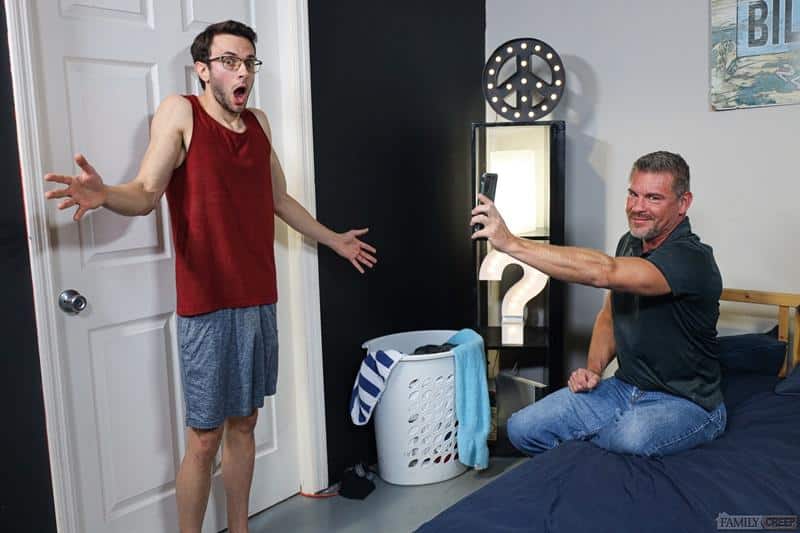 Sexy young stud Izzy Danger hot asshole bareback fucked step dad Scott Hardy huge raw dick 6 gay porn pics - Sexy young stud Izzy Danger’s hot asshole bareback fucked by step dad Scott Hardy’s huge raw dick